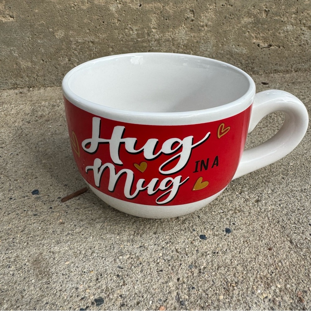 VTG Dan Dee Hug in‎ a Mug Wide Mug 12oz
